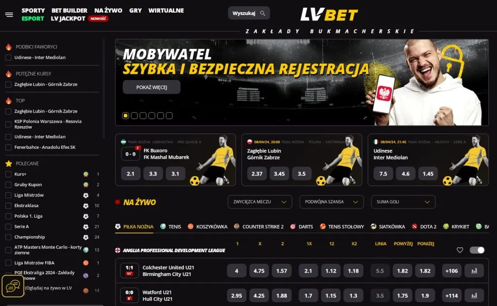 Betclic i Lvbet zakłady bukmacherskie: przegląd platform hazardowych